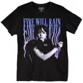 Wednesday Fire Will Rain T Shirt - Wednesday at Spencer's