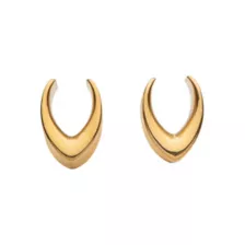 Gold-Plated Teardrop Saddle Tunnels at Spencer's