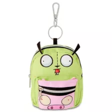 Invader Zim Backpack Keychain at Spencer's