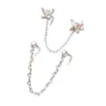 Multi-Pack CZ Butterfly Nose Chains 2 Pack - 18 Gauge at Spencer's
