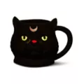 Wicca Black Cat Molded Coffee Mug - 20 oz. at Spencer's