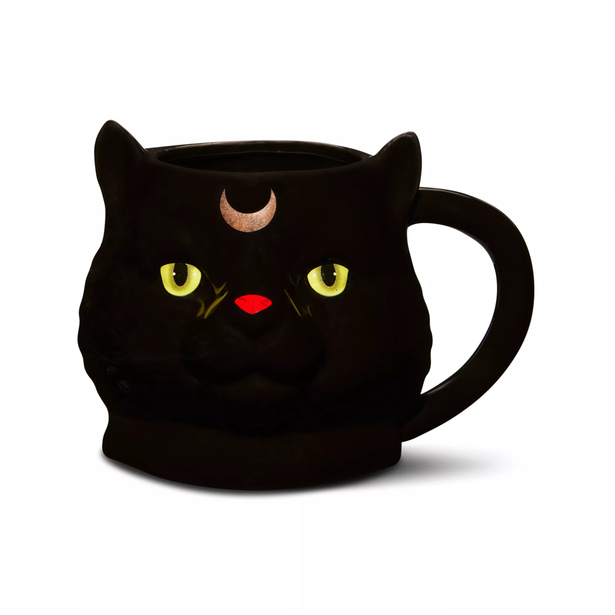 Wicca Black Cat Molded Coffee Mug - 20 oz. at Spencer's