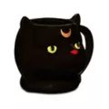 Wicca Black Cat Molded Coffee Mug - 20 oz. at Spencer's