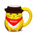 Meowdy Cat Molded Coffee Mug - 16.5 oz. at Spencer's