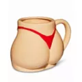 Beige Bikini Butt Molded Coffee Mug - 17 oz. at Spencer's