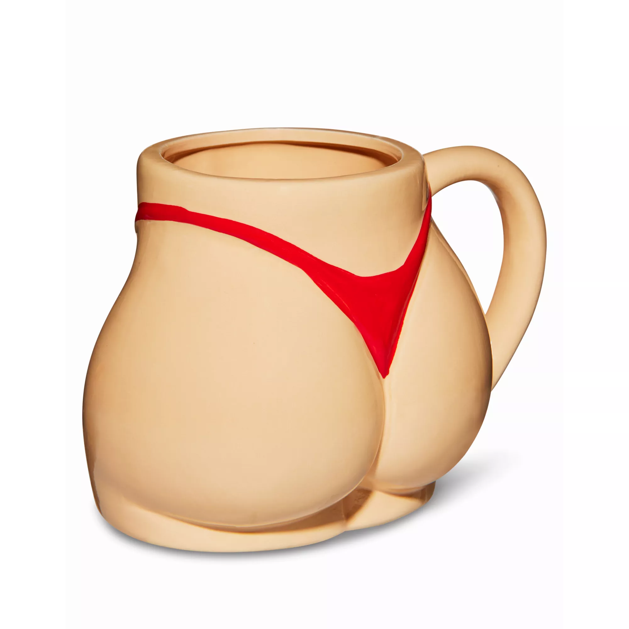 Beige Bikini Butt Molded Coffee Mug - 17 oz. at Spencer's