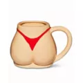 Beige Bikini Butt Molded Coffee Mug - 17 oz. at Spencer's