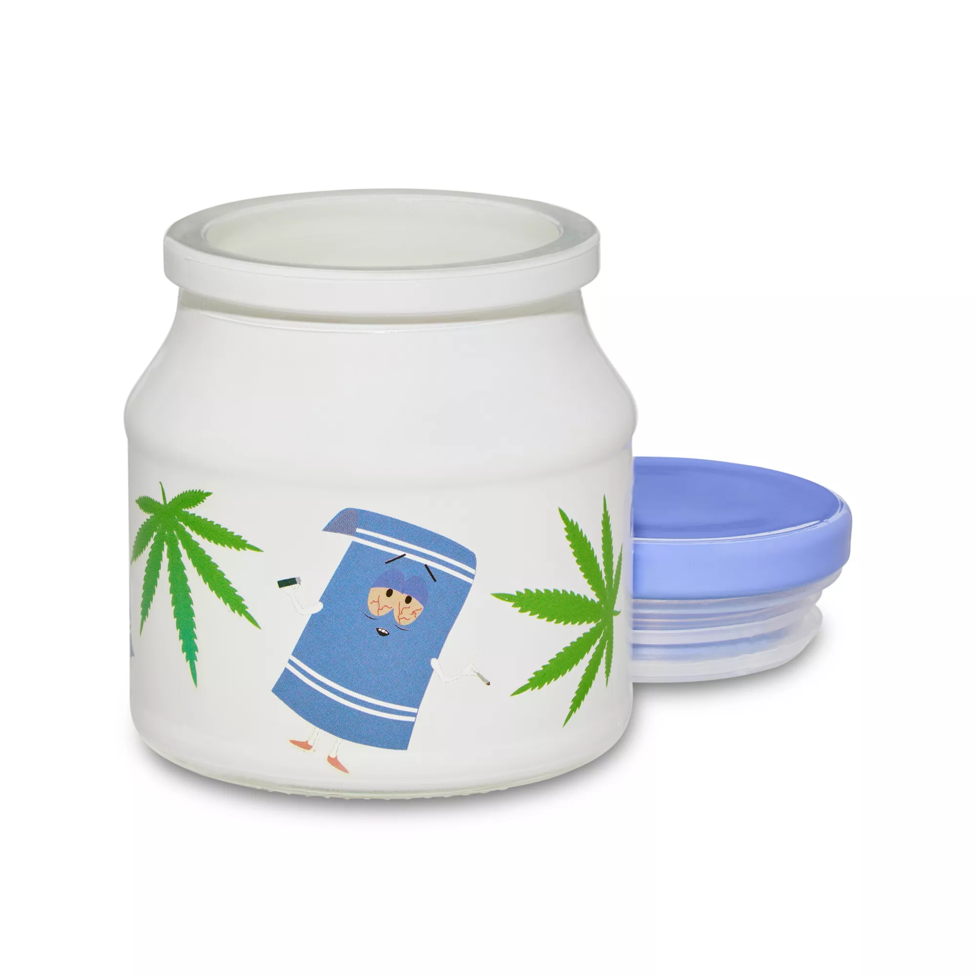 Towelie Pot Leaf Stash Jar 4.5 oz. - South Park at Spencer's