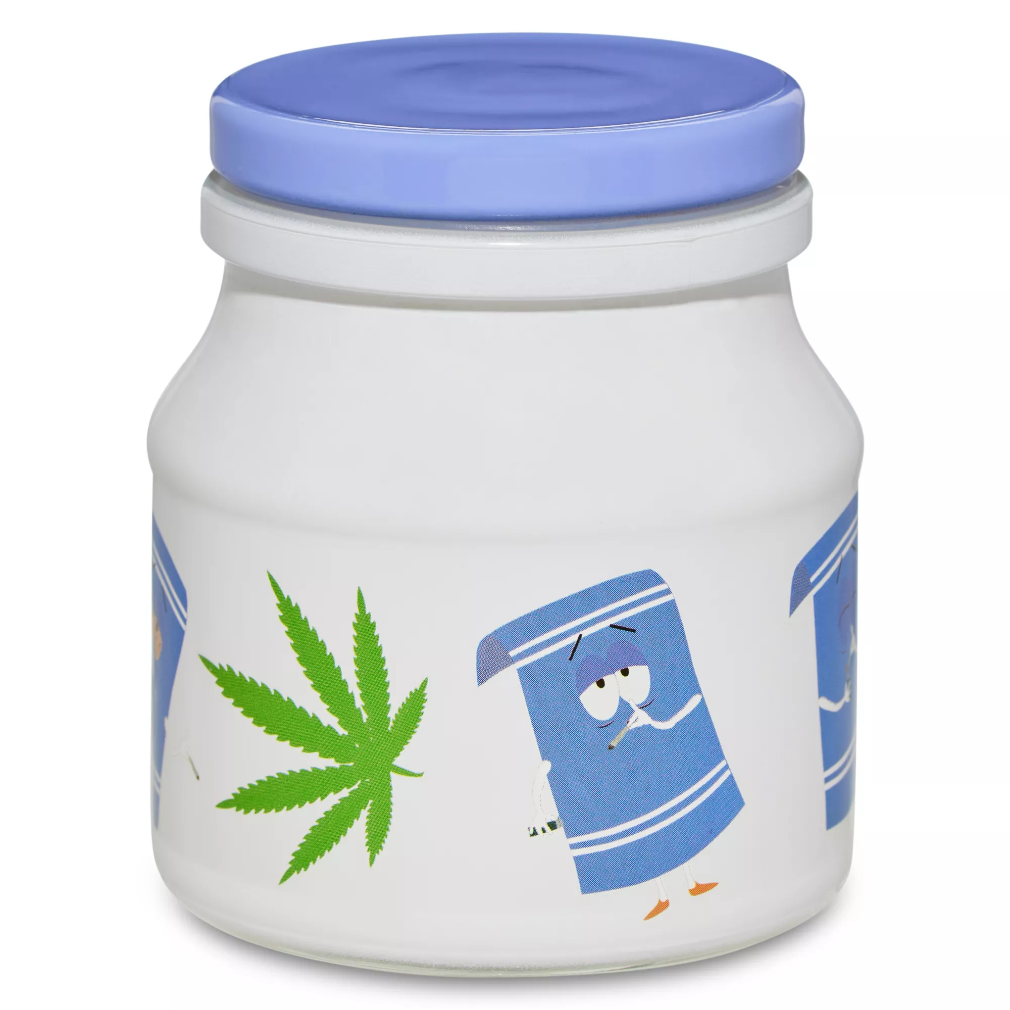 Towelie Pot Leaf Stash Jar 4.5 oz. - South Park at Spencer's