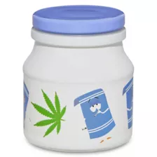 Towelie Pot Leaf Stash Jar 4.5 oz. - South Park at Spencer's