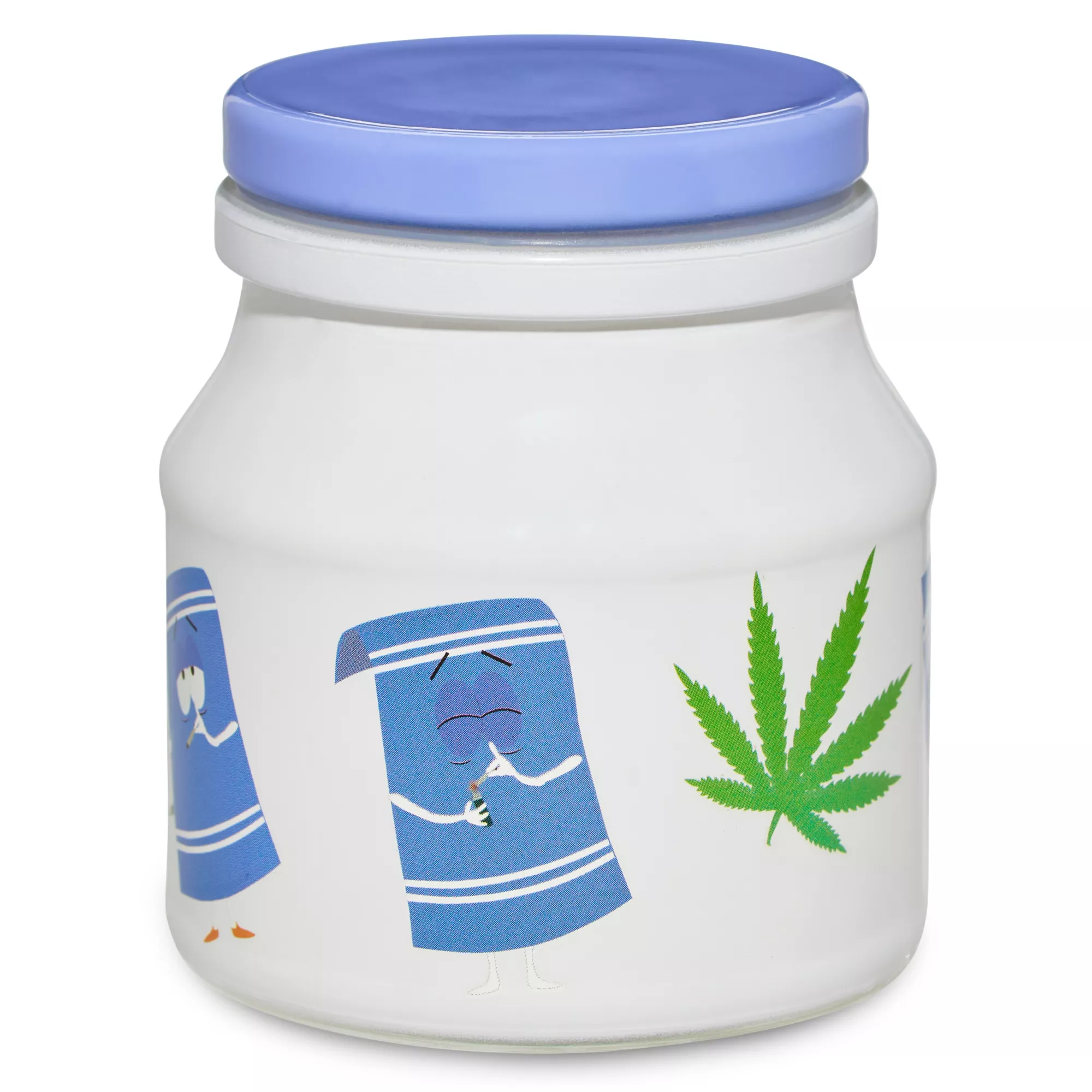 Towelie Pot Leaf Stash Jar 4.5 oz. - South Park at Spencer's