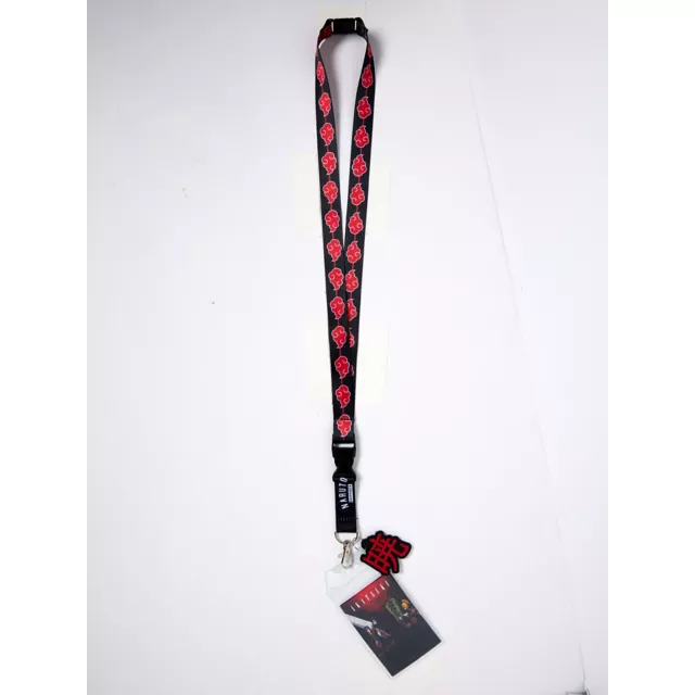 Naruto Akatsuki Lanyard at Spencer's