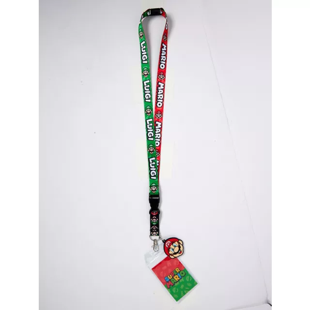 Mario and Luigi Lanyard - Super Mario Bros. at Spencer's