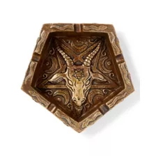 Baphomet Molded Ashtray at Spencer's