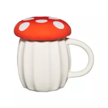 Mushroom Coffee Mug with Lid - 15 oz. at Spencer's