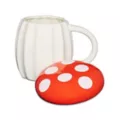Mushroom Coffee Mug with Lid - 15 oz. at Spencer's