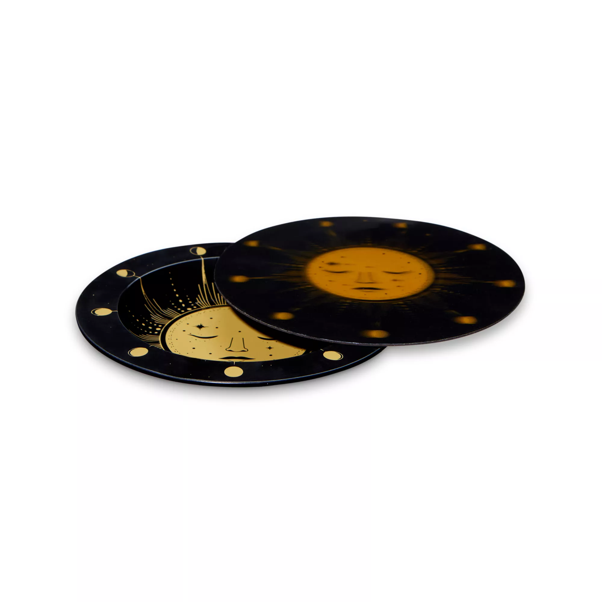 Celestial Round Ashtray with Lid at Spencer's