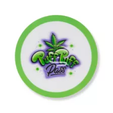 Puff Puff Pass Round Ashtray with Lid at Spencer's
