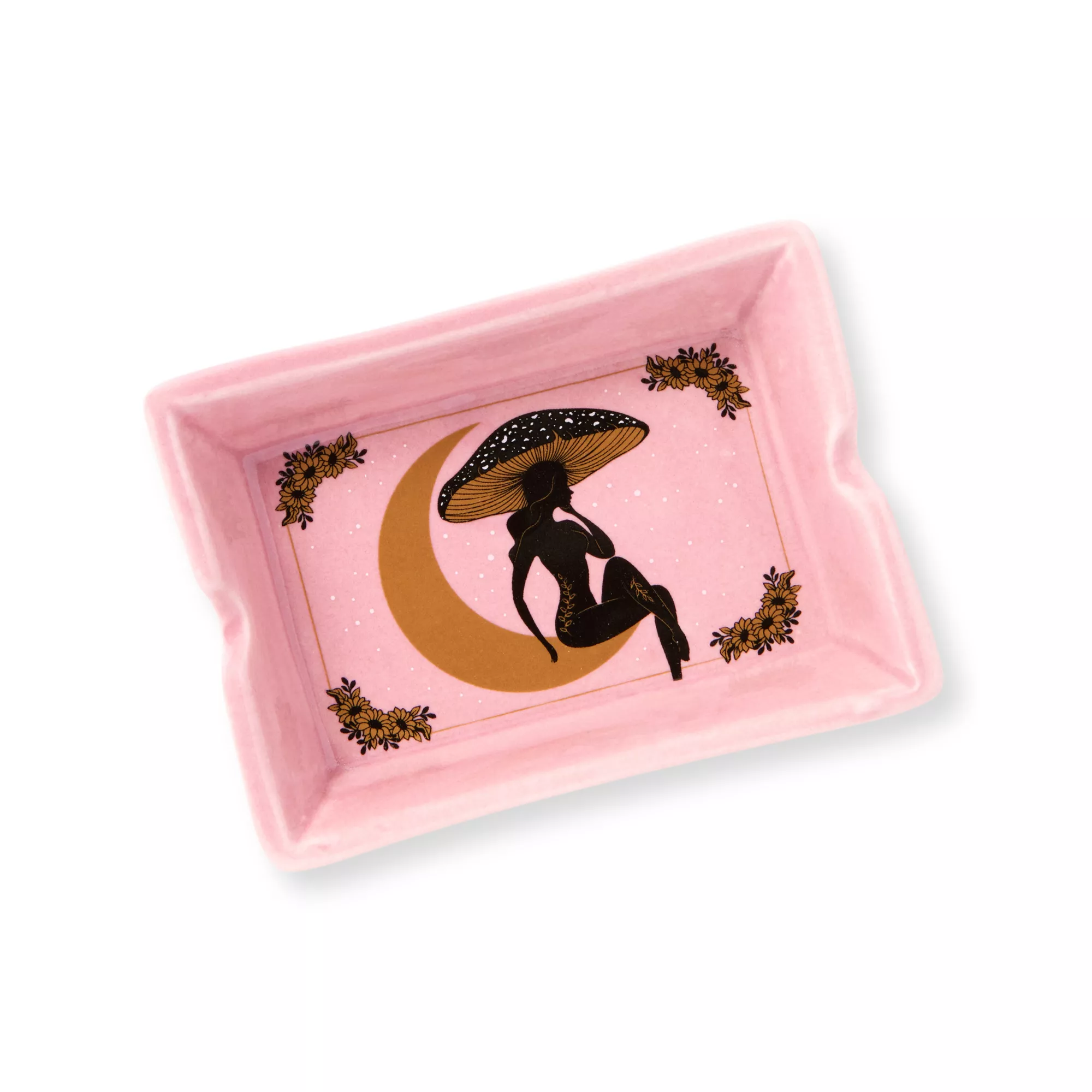 Mushroom Lady Ashtray at Spencer's