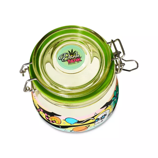 Psychedelic Stash Jar - 16.9 oz. at Spencer's