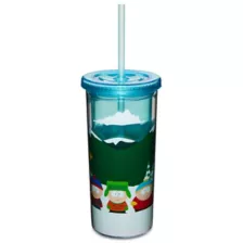 South Park Bus Stop Cup with Straw - 20 oz. at Spencer's