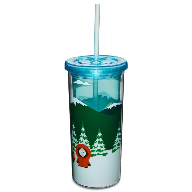 South Park Bus Stop Cup with Straw - 20 oz. at Spencer's