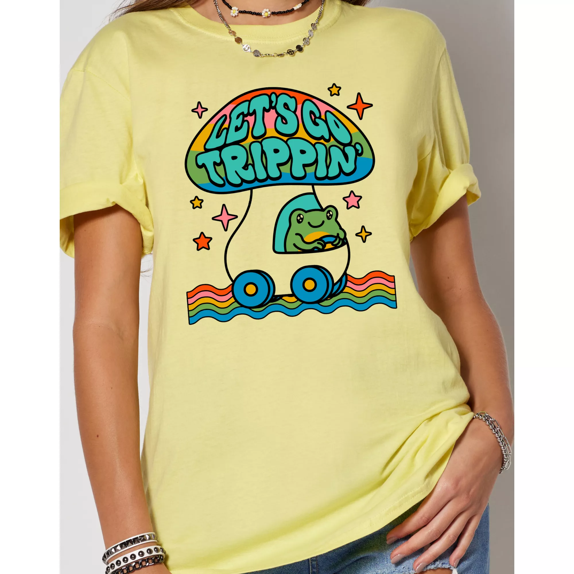 Let's Go Trippin' T Shirt at Spencer's