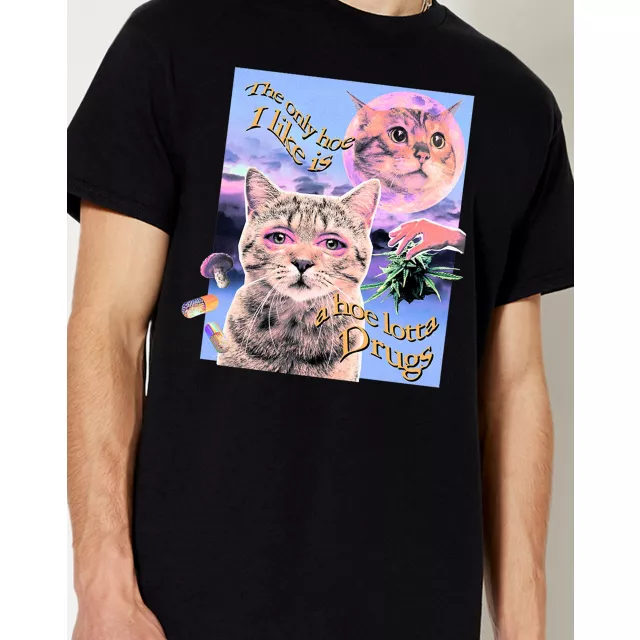 Hoe Lotta Drugs T Shirt at Spencer's