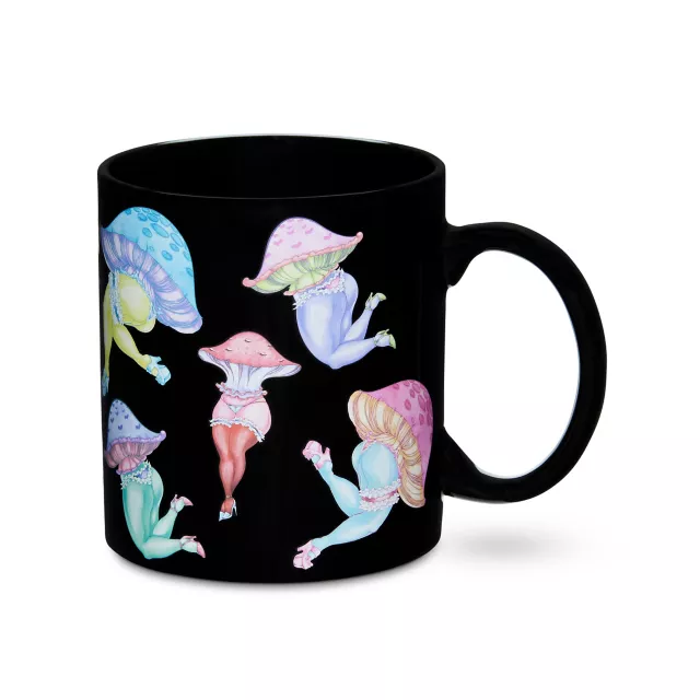 Mushroom Pinup Coffee Mug - 20 oz. at Spencer's