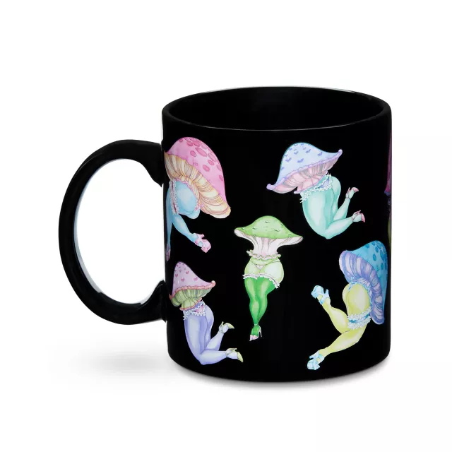 Mushroom Pinup Coffee Mug - 20 oz. at Spencer's