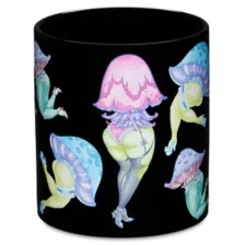 Mushroom Pinup Coffee Mug - 20 oz. at Spencer's
