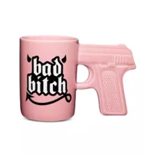 Bad Bitch Gun Handle Coffee Mug - 20 oz. at Spencer's