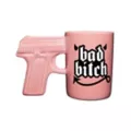 Bad Bitch Gun Handle Coffee Mug - 20 oz. at Spencer's