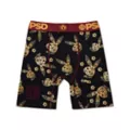 PSD Black and Gold Playboy Bunny Boxers - Playboy at Spencer's