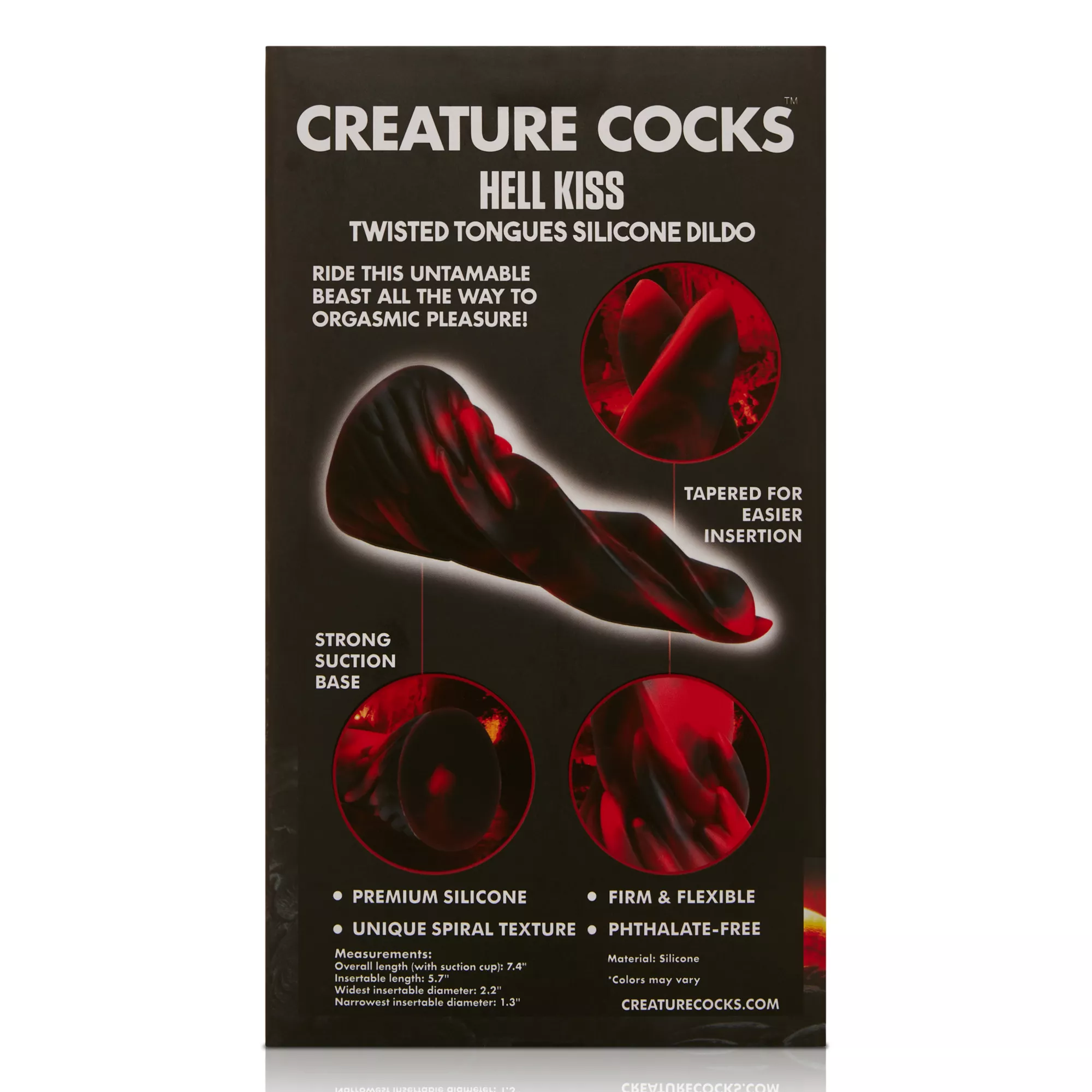Creature Cocks Hell Kiss Dildo at Spencer's