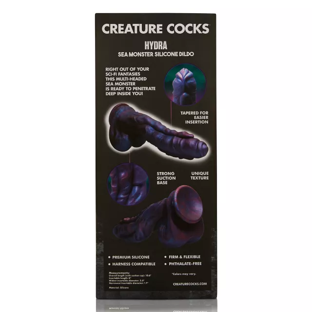 Hydra Dildo Porn - Hydra Sea Monster Dildo 10.6 Inch - Creature Cocks - Spencer's