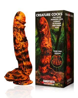 Sabertooth Silicone Dildo 11.3 Inch – Creature Cocks