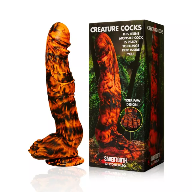 Creature Cocks Sabertooth Dildo - 11.3 Inch at Spencer's