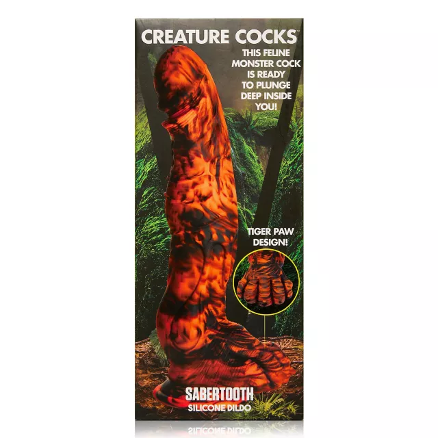 Creature Cocks Sabertooth Dildo - 11.3 Inch at Spencer's