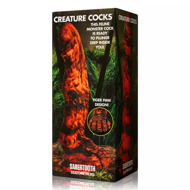 Creature Cocks Sabertooth Dildo - 11.3 Inch at Spencer's