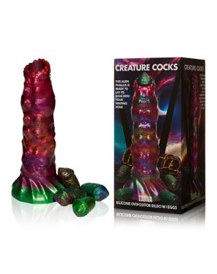 Larva Ovipositor Dildo with Eggs 8.9 Inch – Creature Cocks