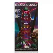 Creature Cocks Larva Ovipositor Dildo with Eggs at Spencer's
