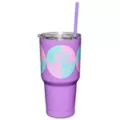 Smile Block Travel Tumbler with Straw - 30 oz. at Spencer's