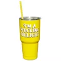 I'm a Fucking Delight Cup with Straw - 30 oz. at Spencer's