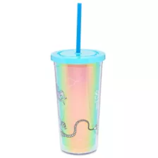 Skeleton Mermaid Cup with Straw - 20 oz. at Spencer's