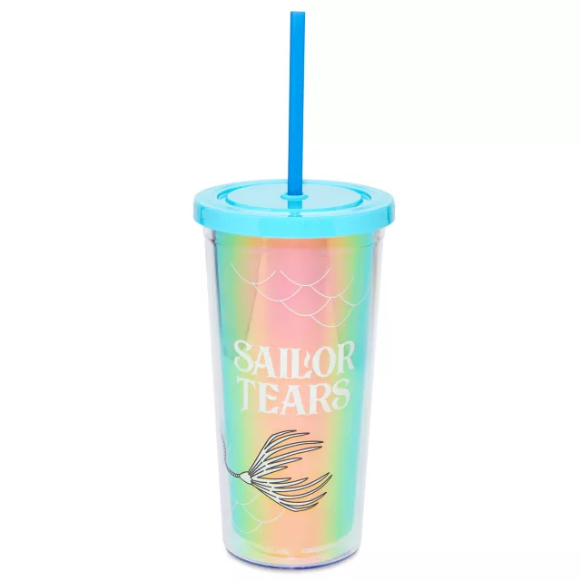 Skeleton Mermaid Cup with Straw - 20 oz. at Spencer's