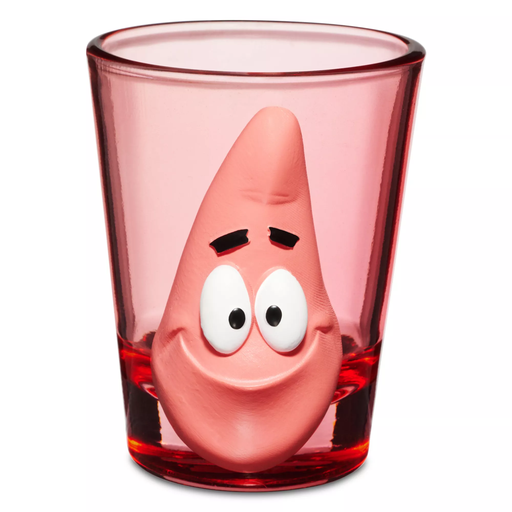 Pink Molded Patrick Star Shot Glass 2 oz. - SpongeBob SquarePants at Spencer's