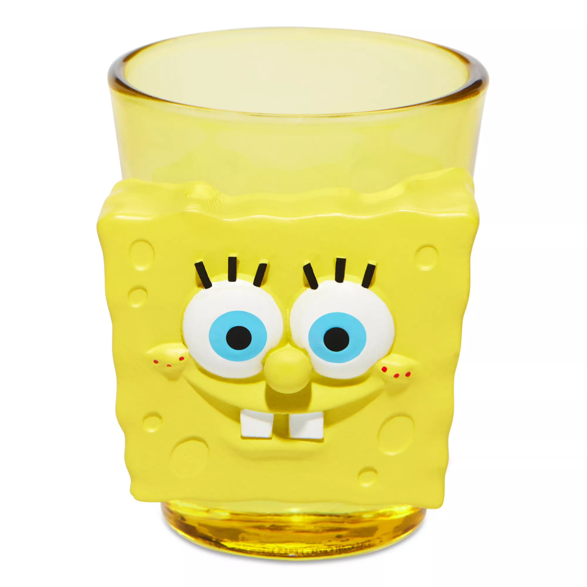 Yellow Molded SpongeBob SquarePants Shot Glass - 2 oz. at Spencer's