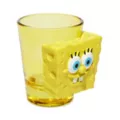 Yellow Molded SpongeBob SquarePants Shot Glass - 2 oz. at Spencer's