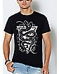 Two-Headed Snake T Shirt - von Kowen